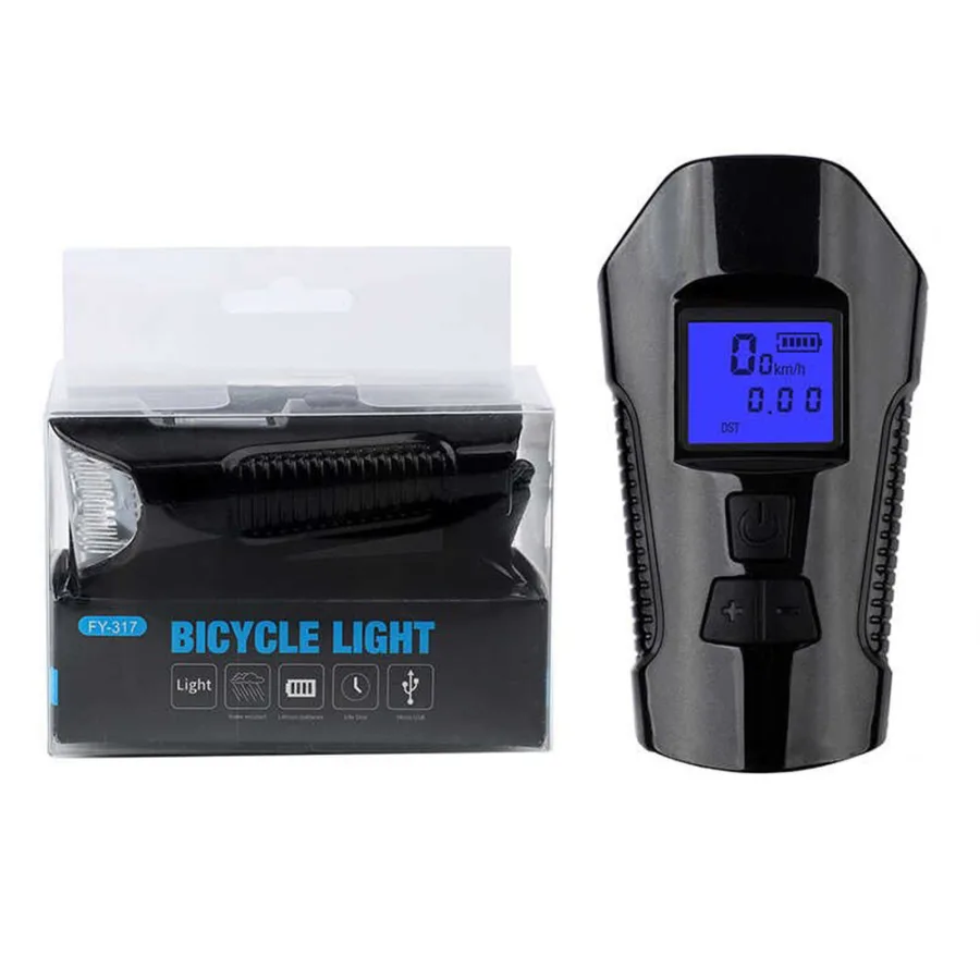 Luz Pito Medidor Velocidad  Bici (4670)