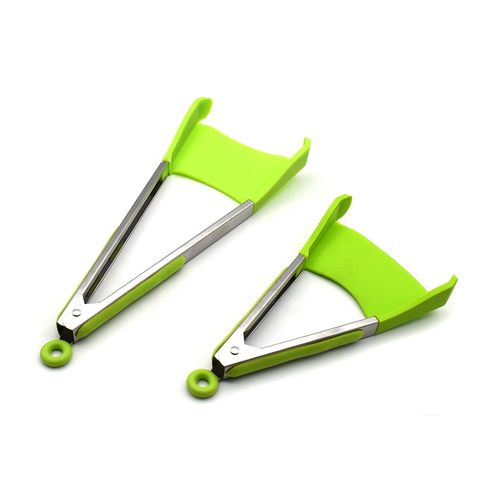 Espátulas pinzas cocina 2 en 1