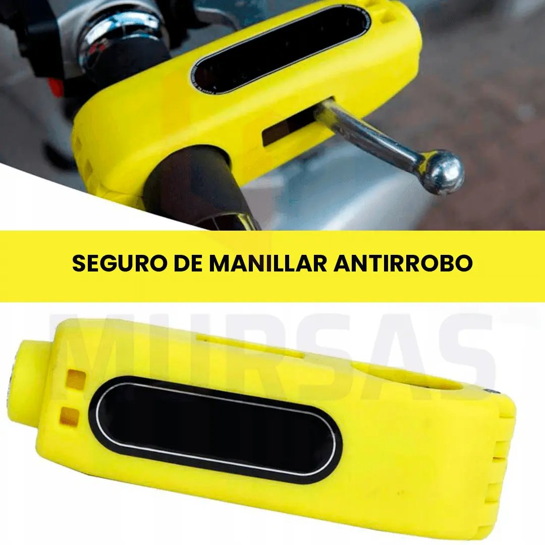Candado Seguridad Antirrobo Manillar Mot 1