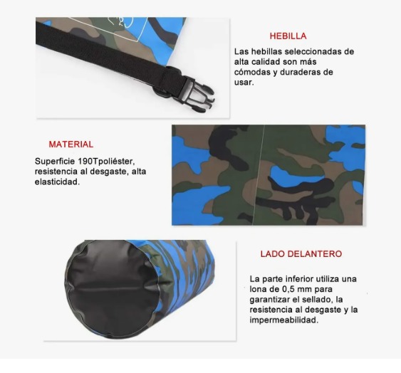BOLSA IMPERMEABLE SECA 15 LITROS 1