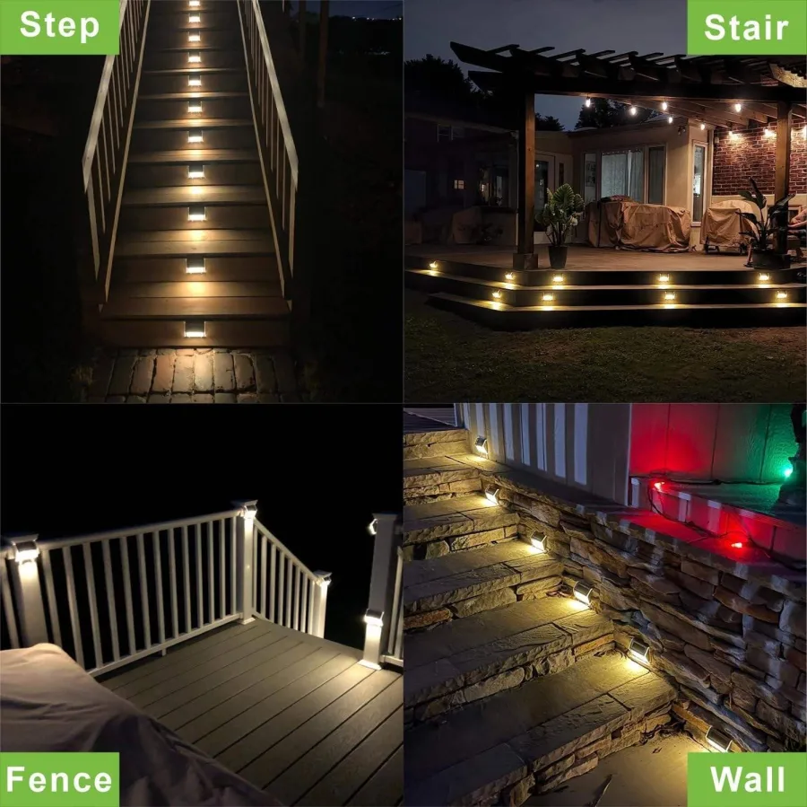 Luces de pared de jardín solares 1