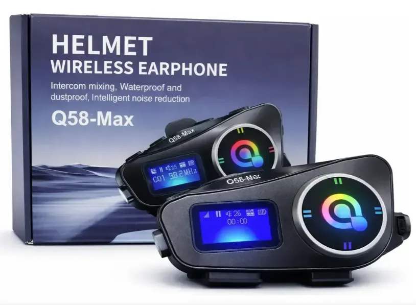 Intercomunicador moto Q58 max 1