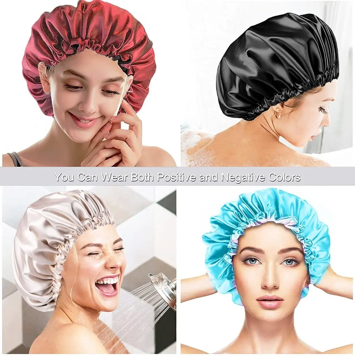 Gorro Satín Doble Faz 1