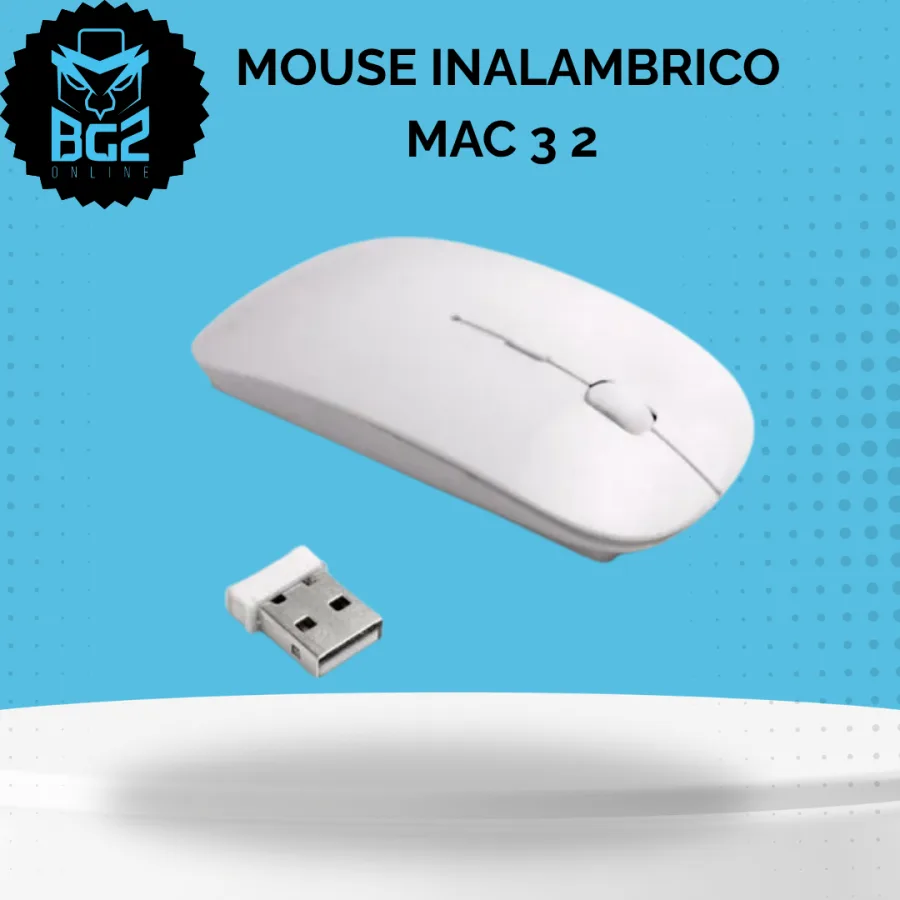 MOUSE INALAMBRICO MAC 3 2 1