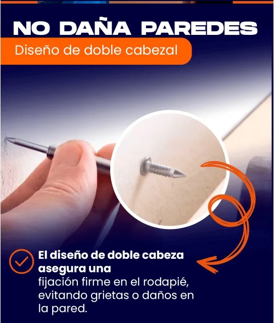 CLAVOS DOBLE CABEZA Drops x 100 1