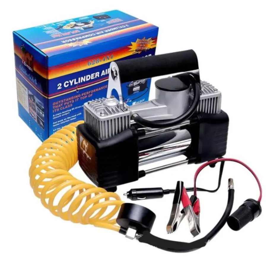 Inflador Comprensor Doble Cilindro 1