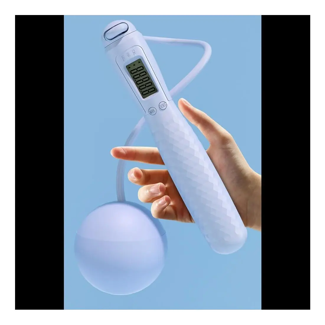 Cuerda para saltar con contador digital 1