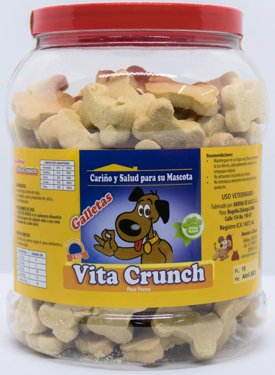 Galleta para perro Vita Crunch 1000 gr 1