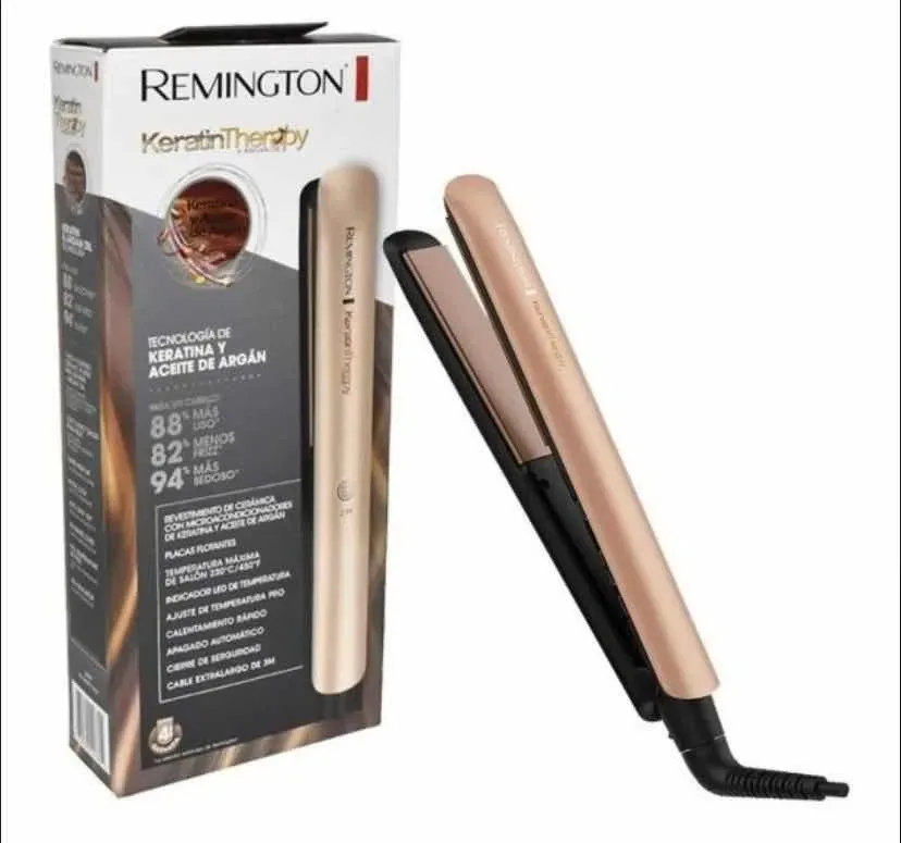 Plancha de cabello Remington Keratin 1