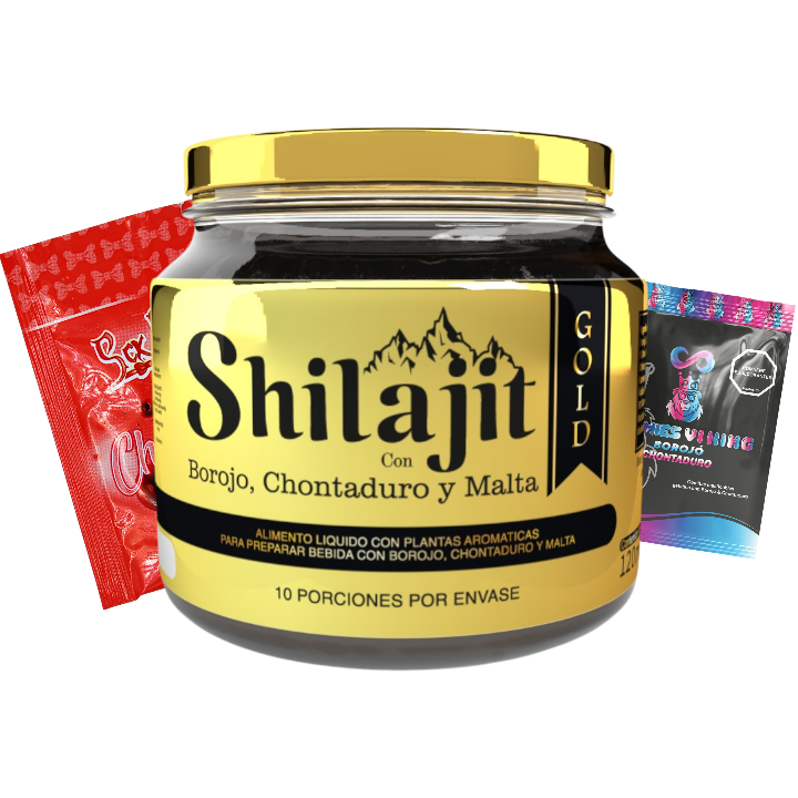 Shilajit Gold + Sachet sck Cherry + Gummies vi king