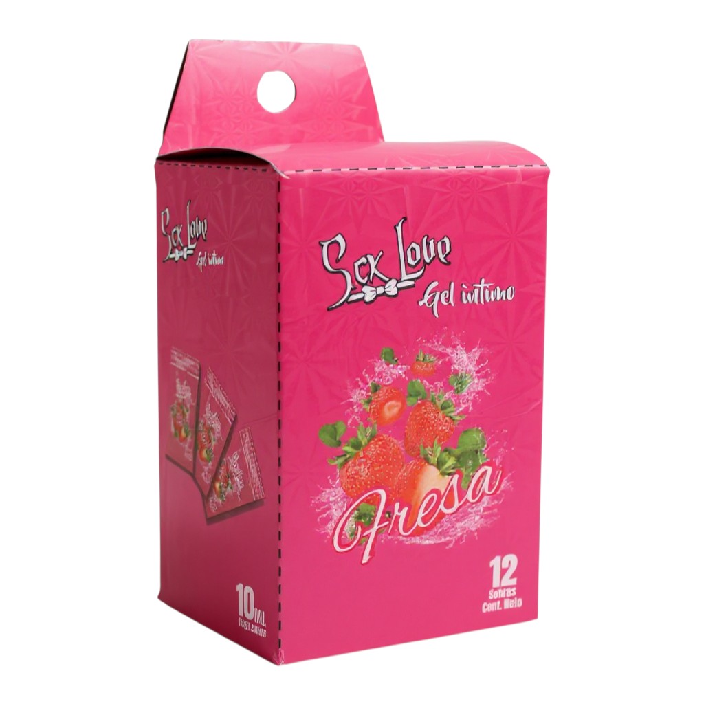 X1 Caja de 12 sachet FRESA